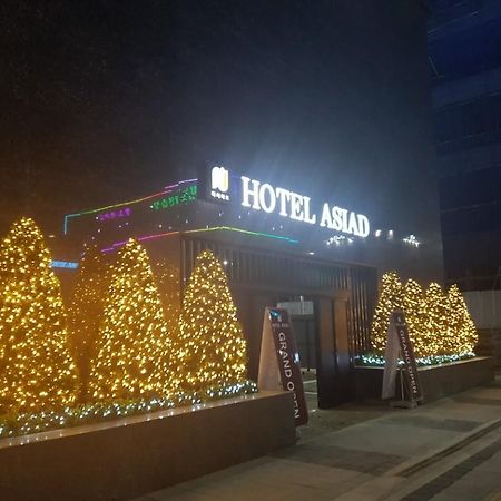 Hotel Asiad Инчон Экстерьер фото